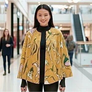 ALYSI Chocolat Swing Jacket Blazer 8